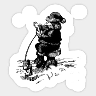 Modern day Santa Sticker